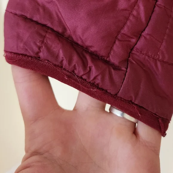 Patagonia Women's Nano Puff Lightweight Outdoor Puffer Jacket Burgundy Wine Sml - Picture 8 of 9